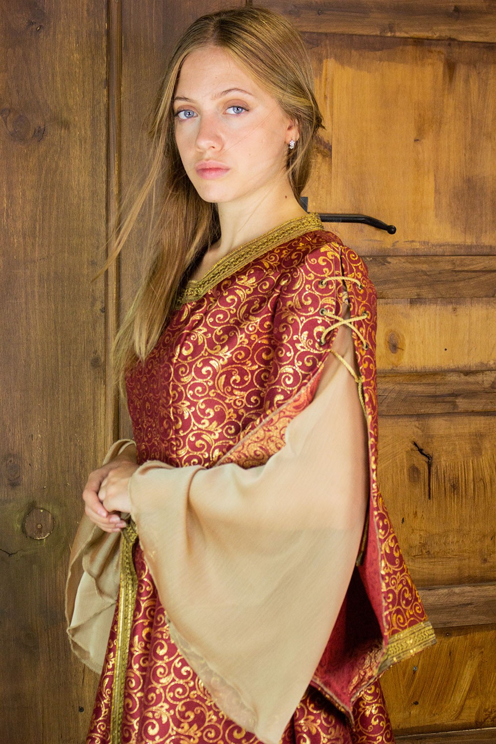 Aquitania Edles Kleid Rot L/XL