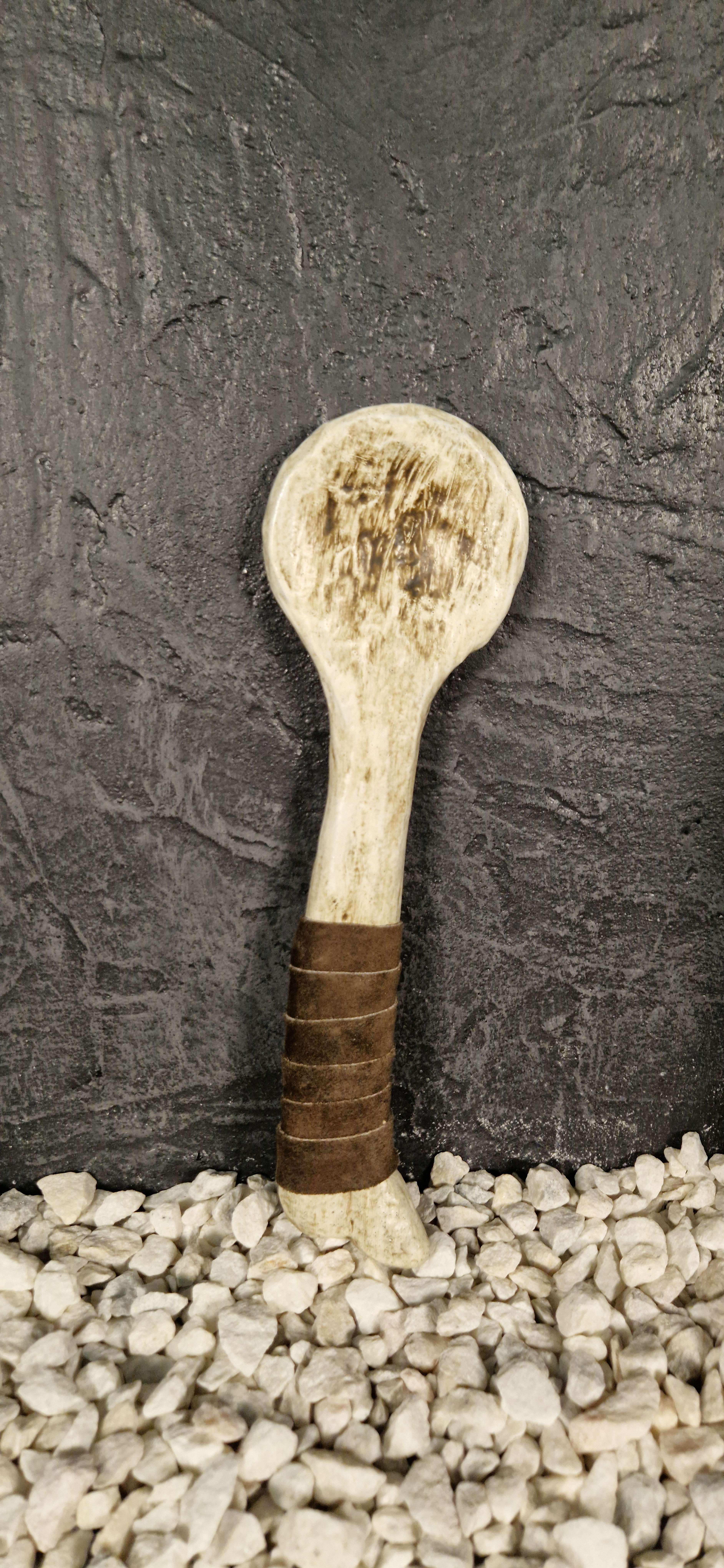 Bone Spoon Dark Brown