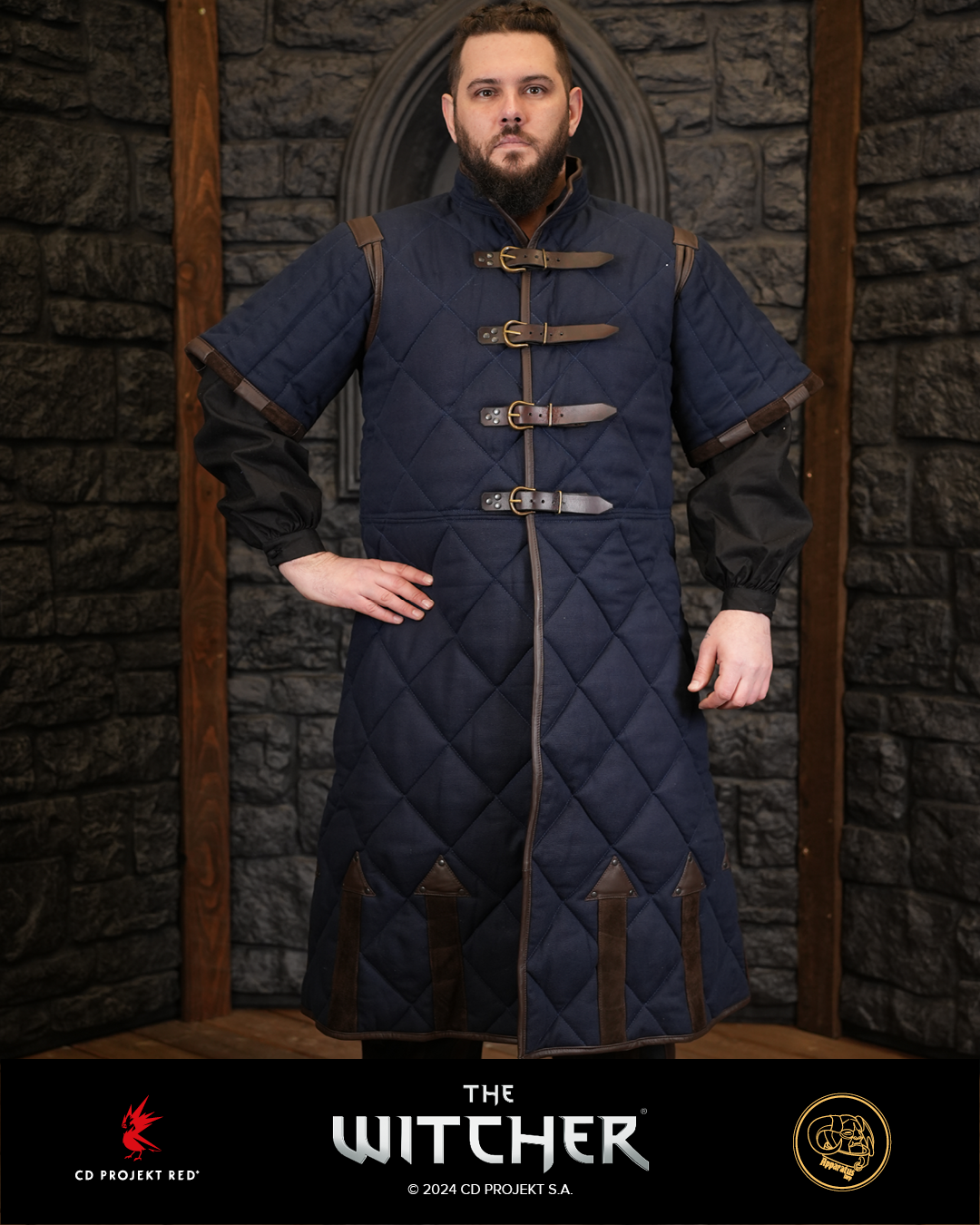 Bärenschule Gambeson blau