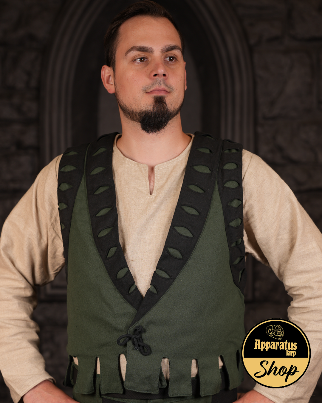 Landsknecht Vest Imperialis green/black