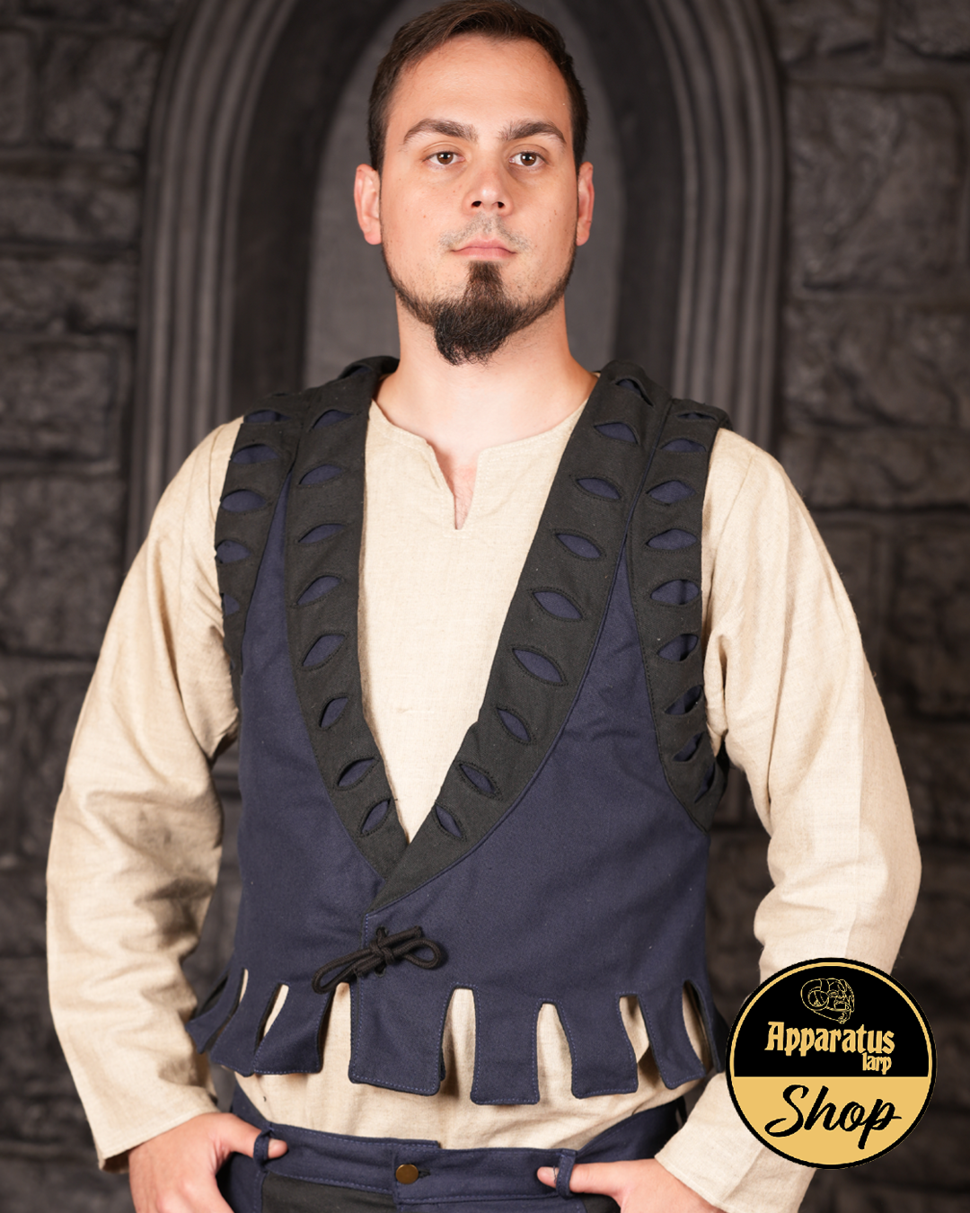 Landsknecht Vest Imperialis blue/black