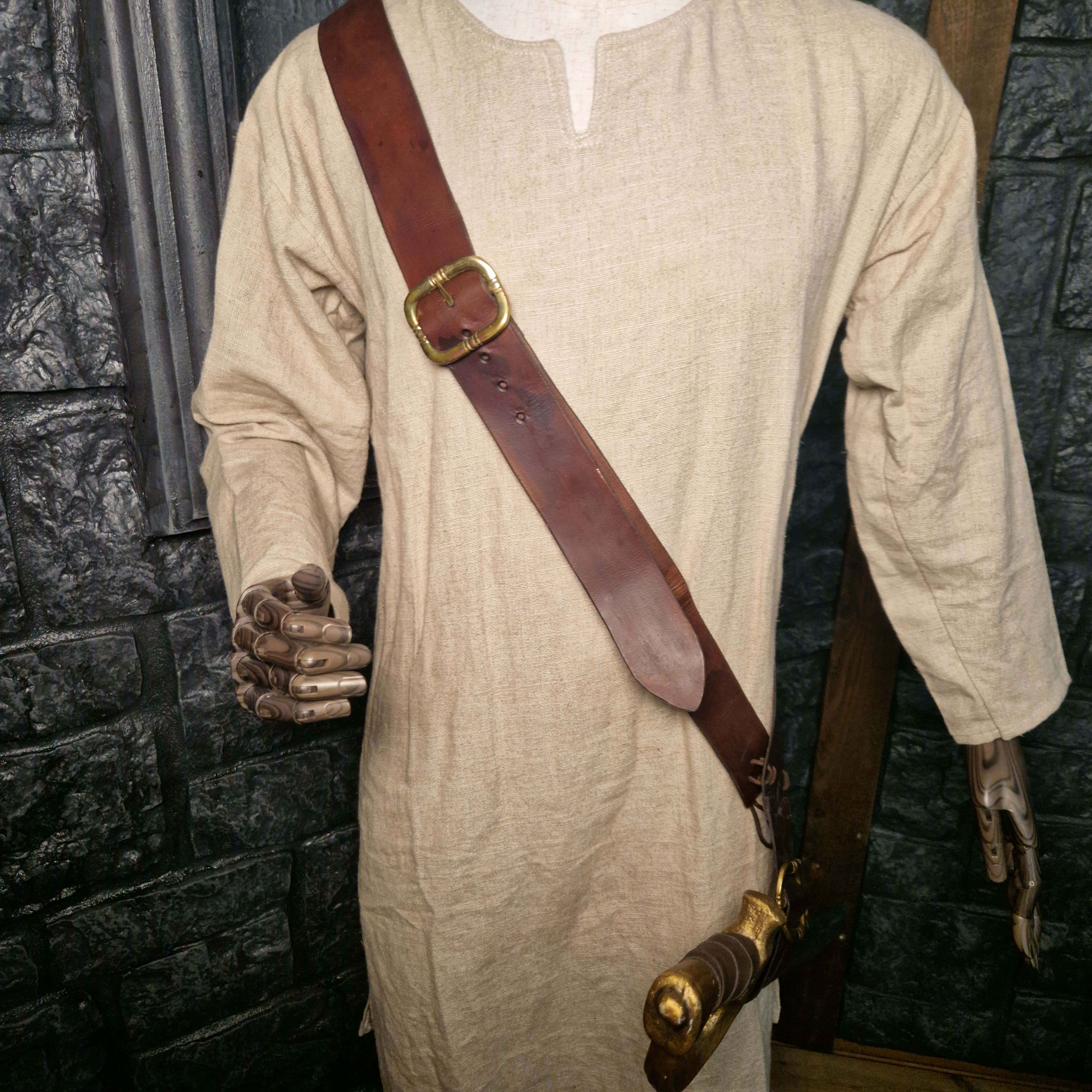 Leder Crossbelt Säbel