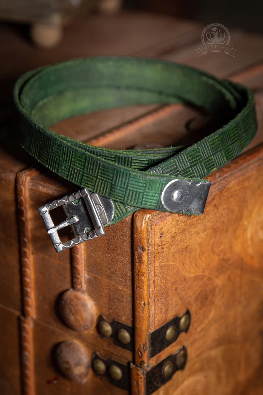 Decorated Belt Anselm green