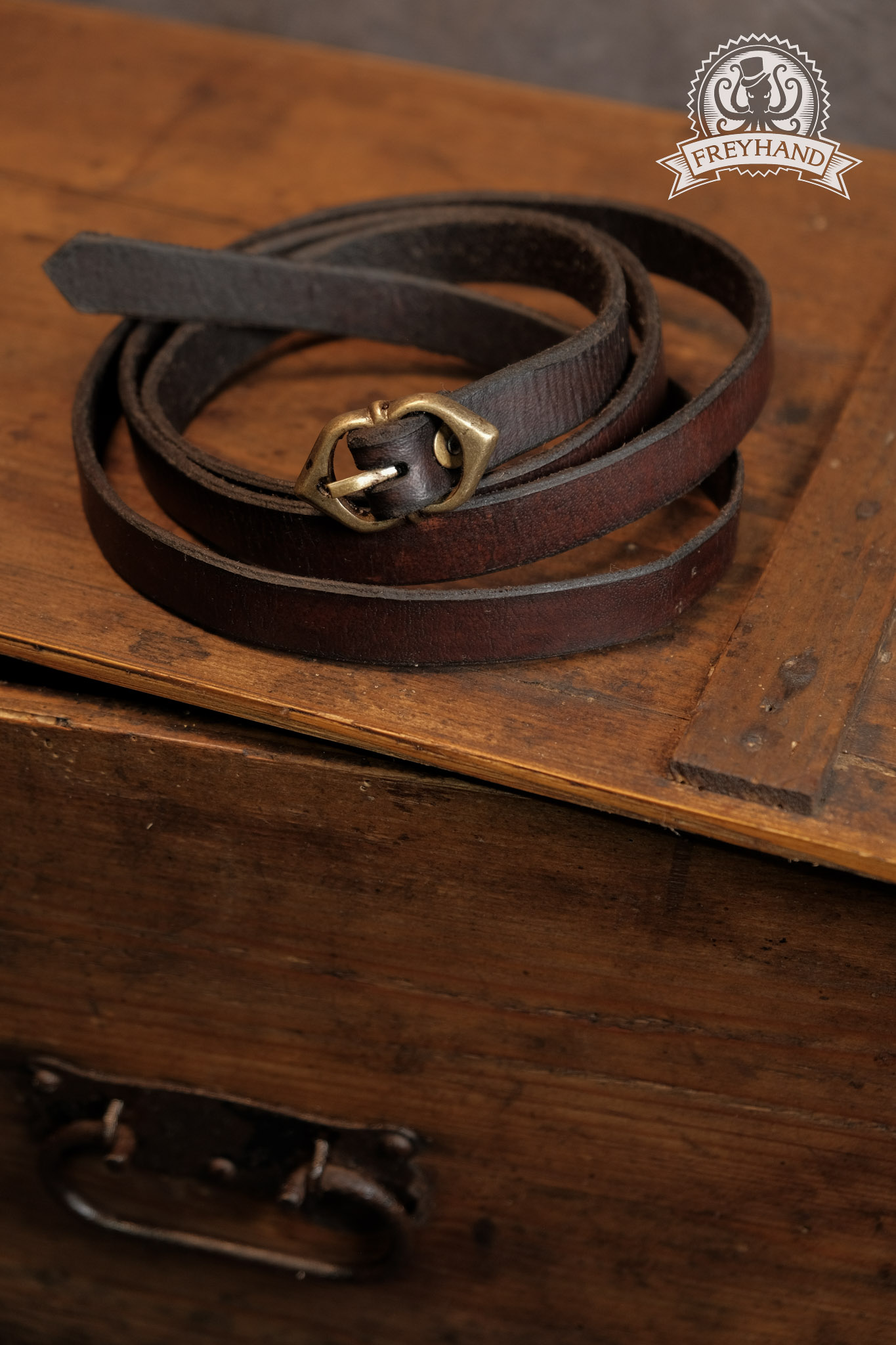 Ansgar Belt 20mm 140cm dark brown