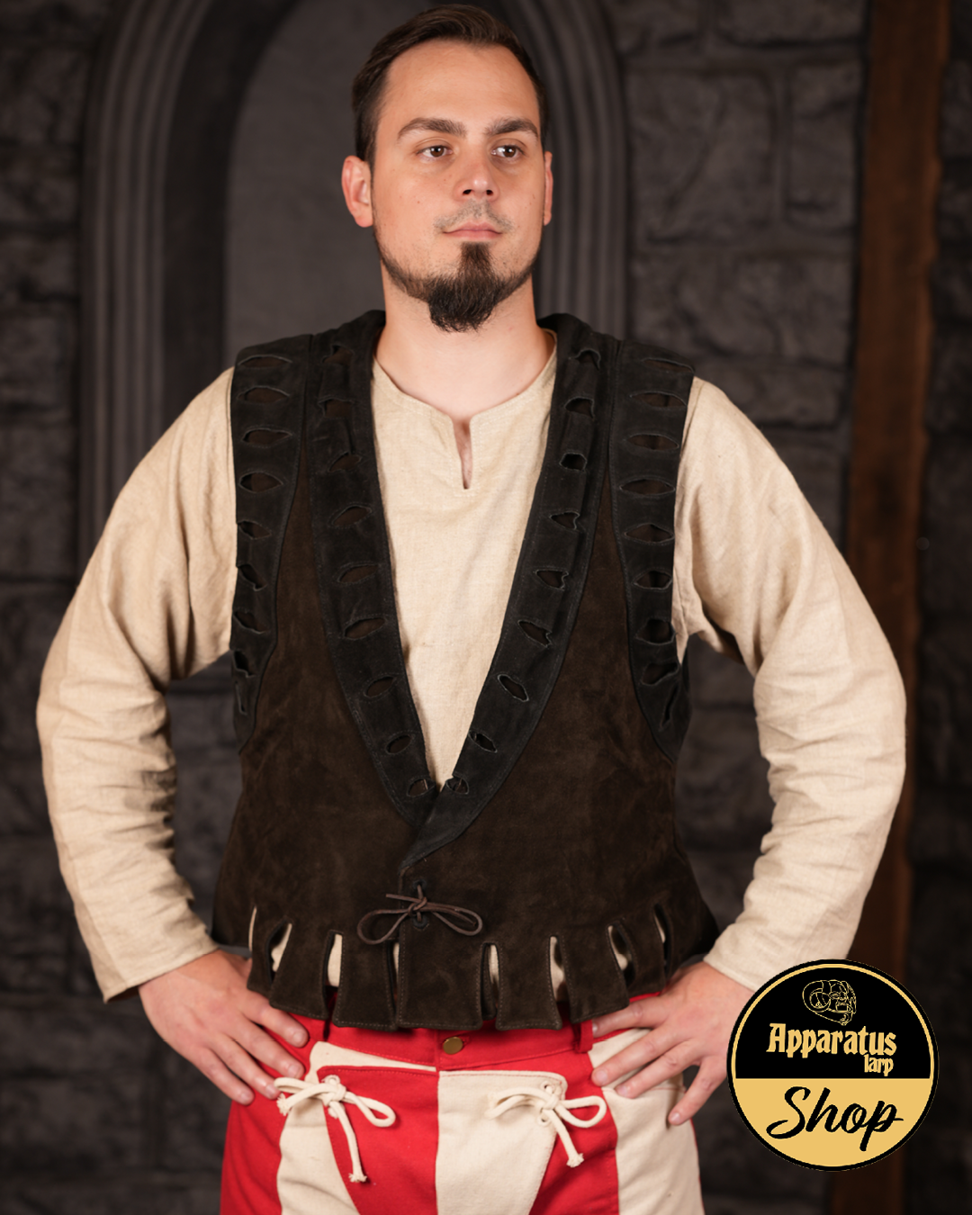 Landsknecht Lederweste Imperialis