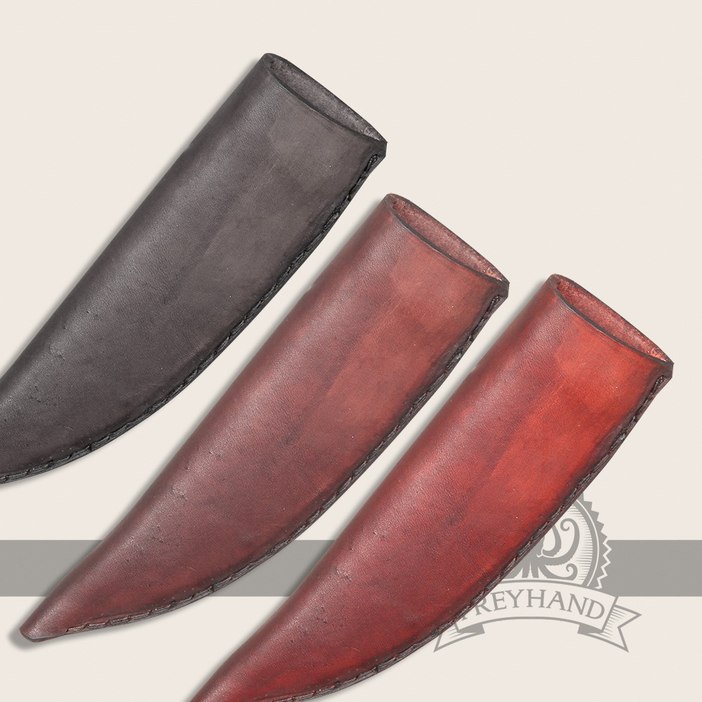 Leather sheath Stachys brown