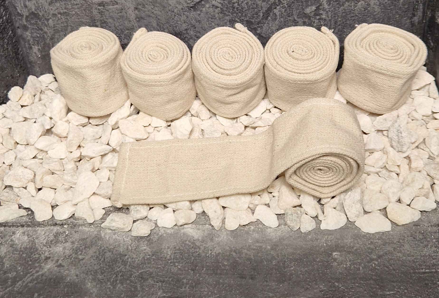 Imperialis Stoffstreifen 6 Stück Natur