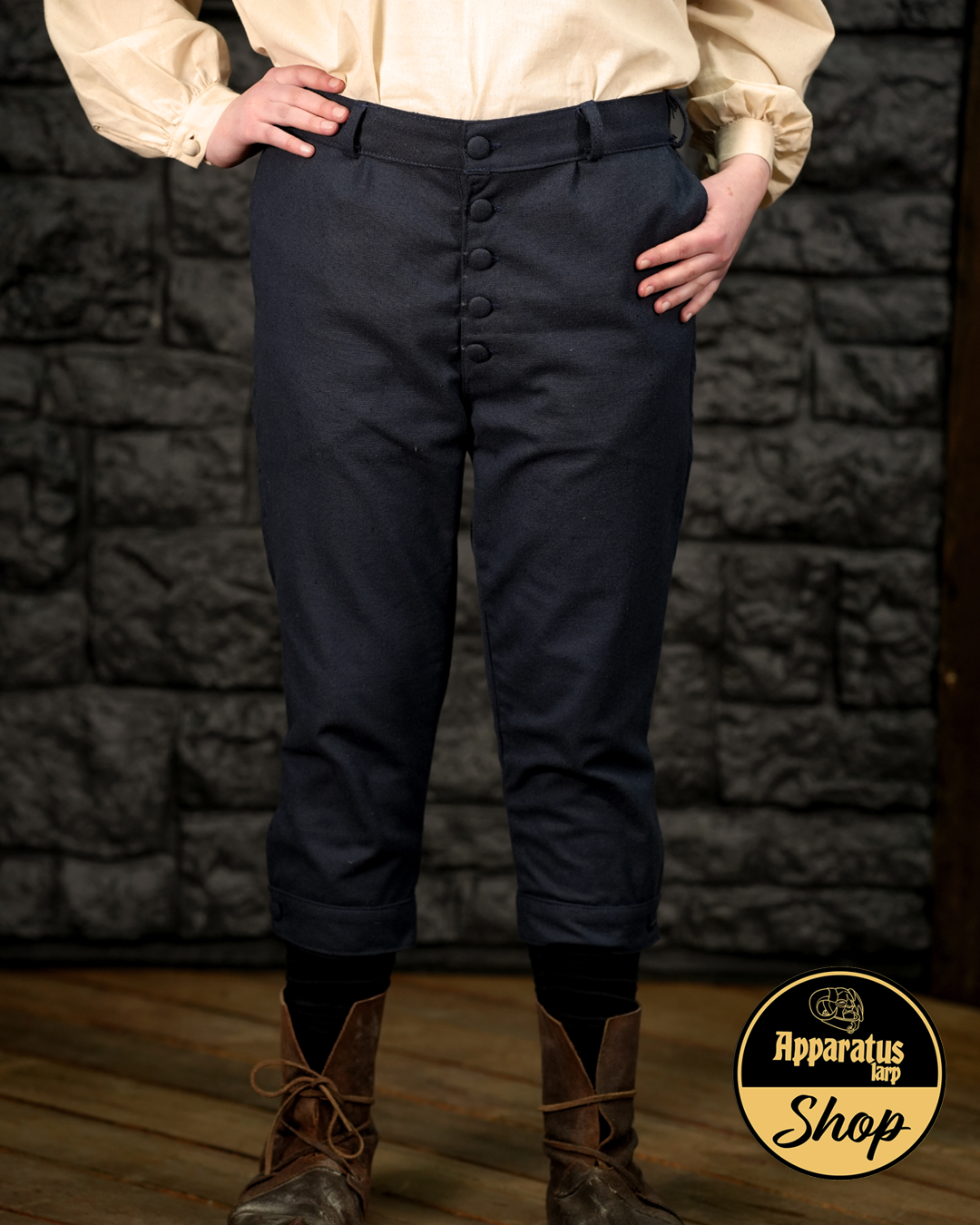 Musketeer Breeches Aramis blue