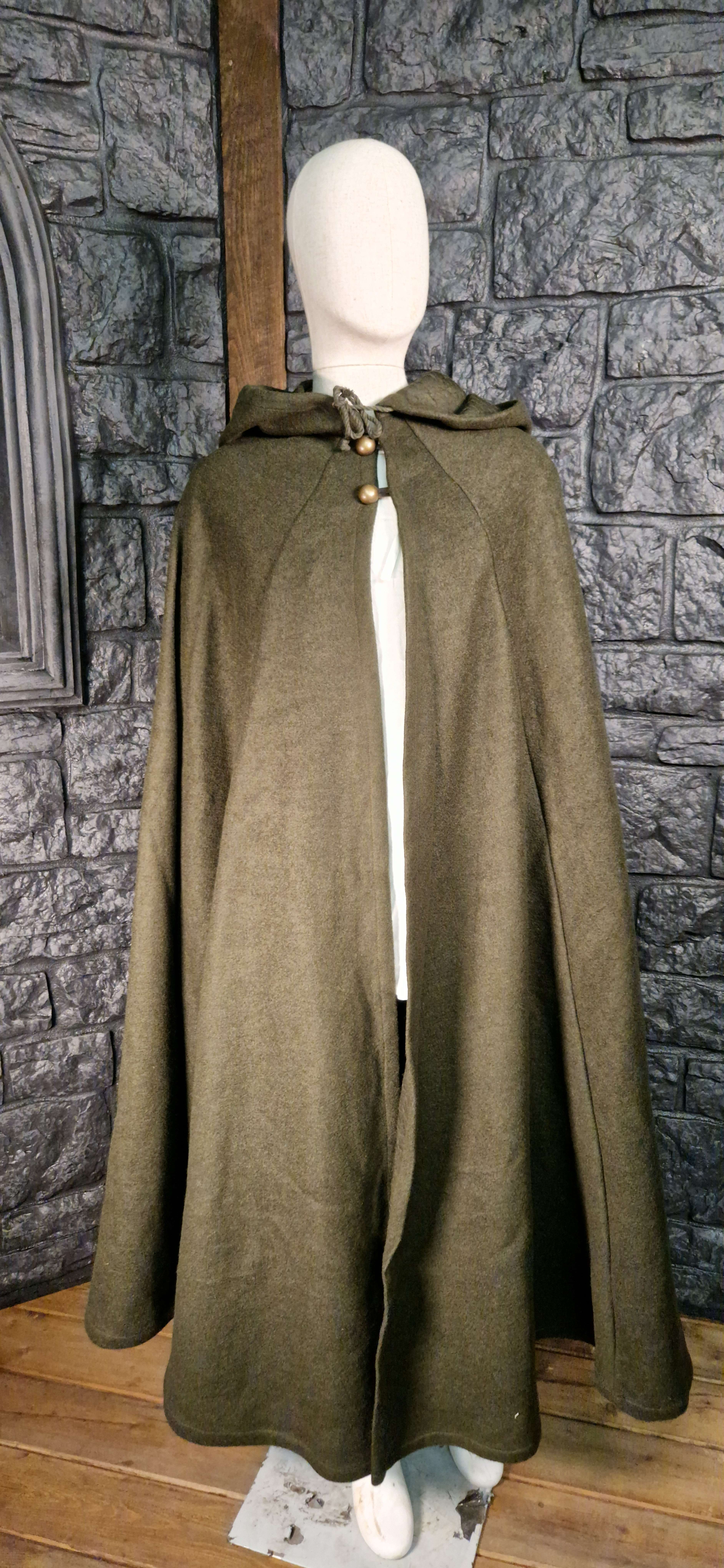 Umhang Kashi Waldgrün