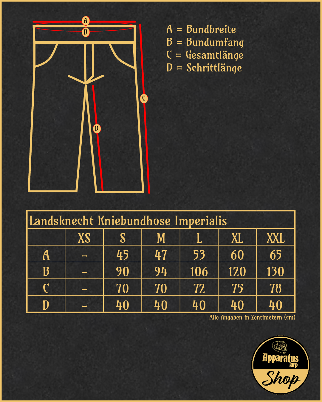 Landsknecht Kniebundhose Imperialis Streifen Grün/Schwarz