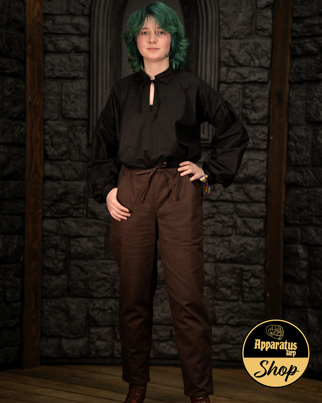 Rubus trousers brown