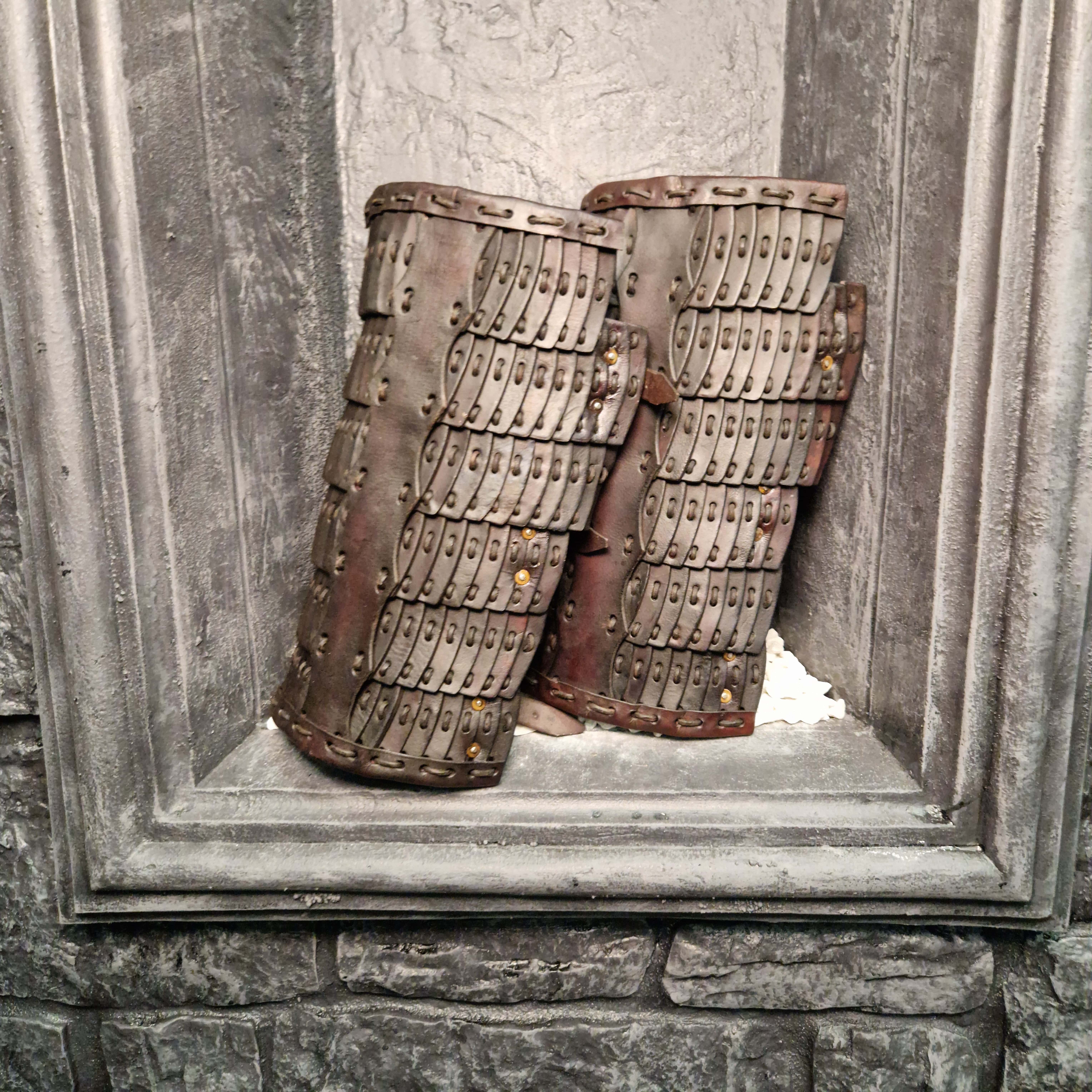 Viking scale greaves
