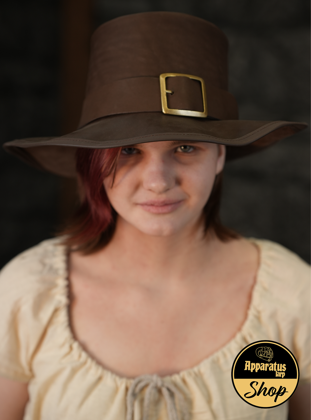 Solomon Kane Hut Braun