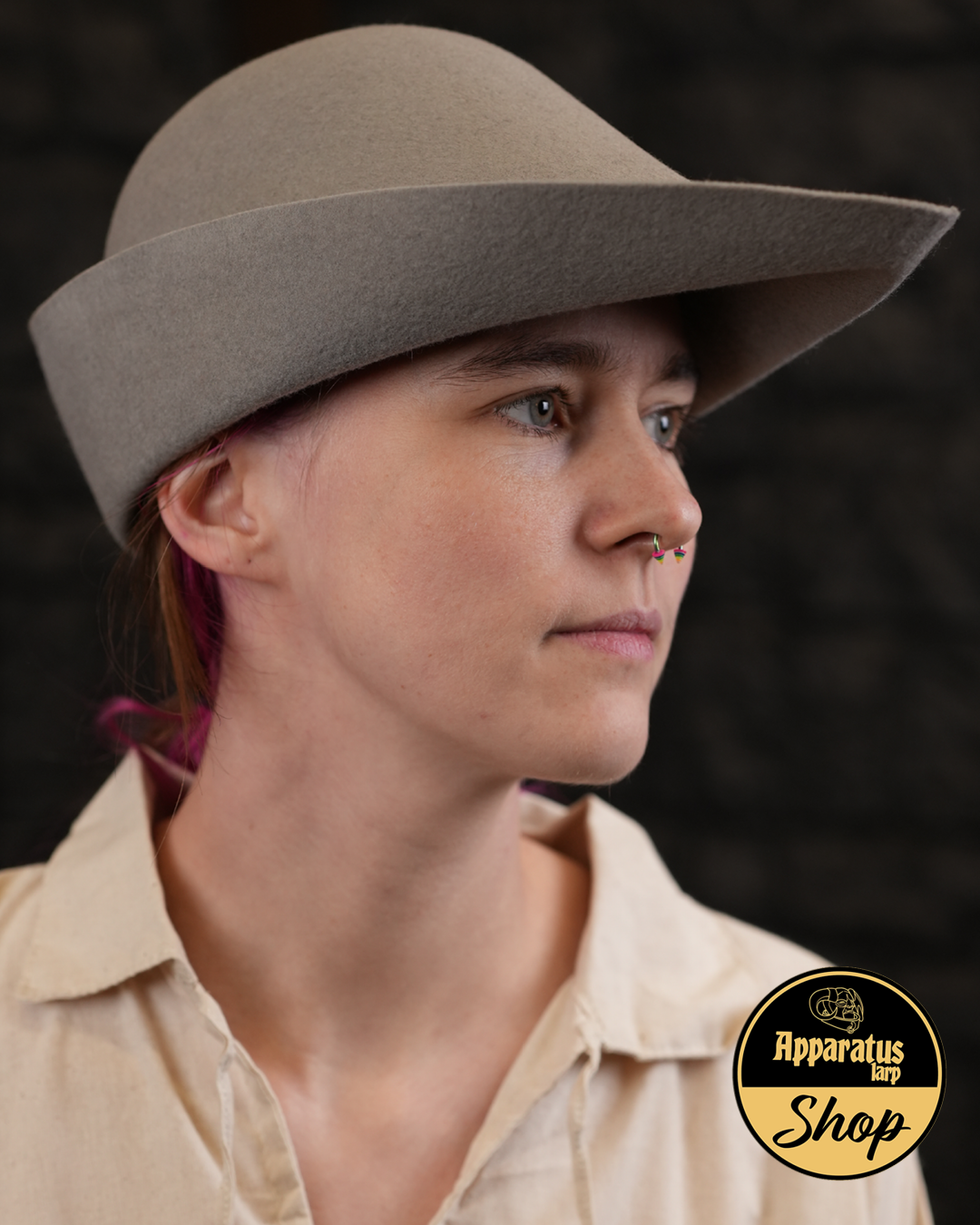 Jägerhut grau/pearl