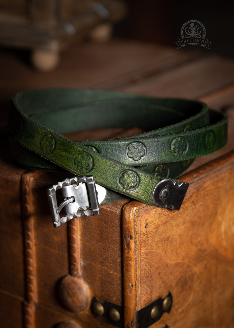 Decorated Belt Oswald green