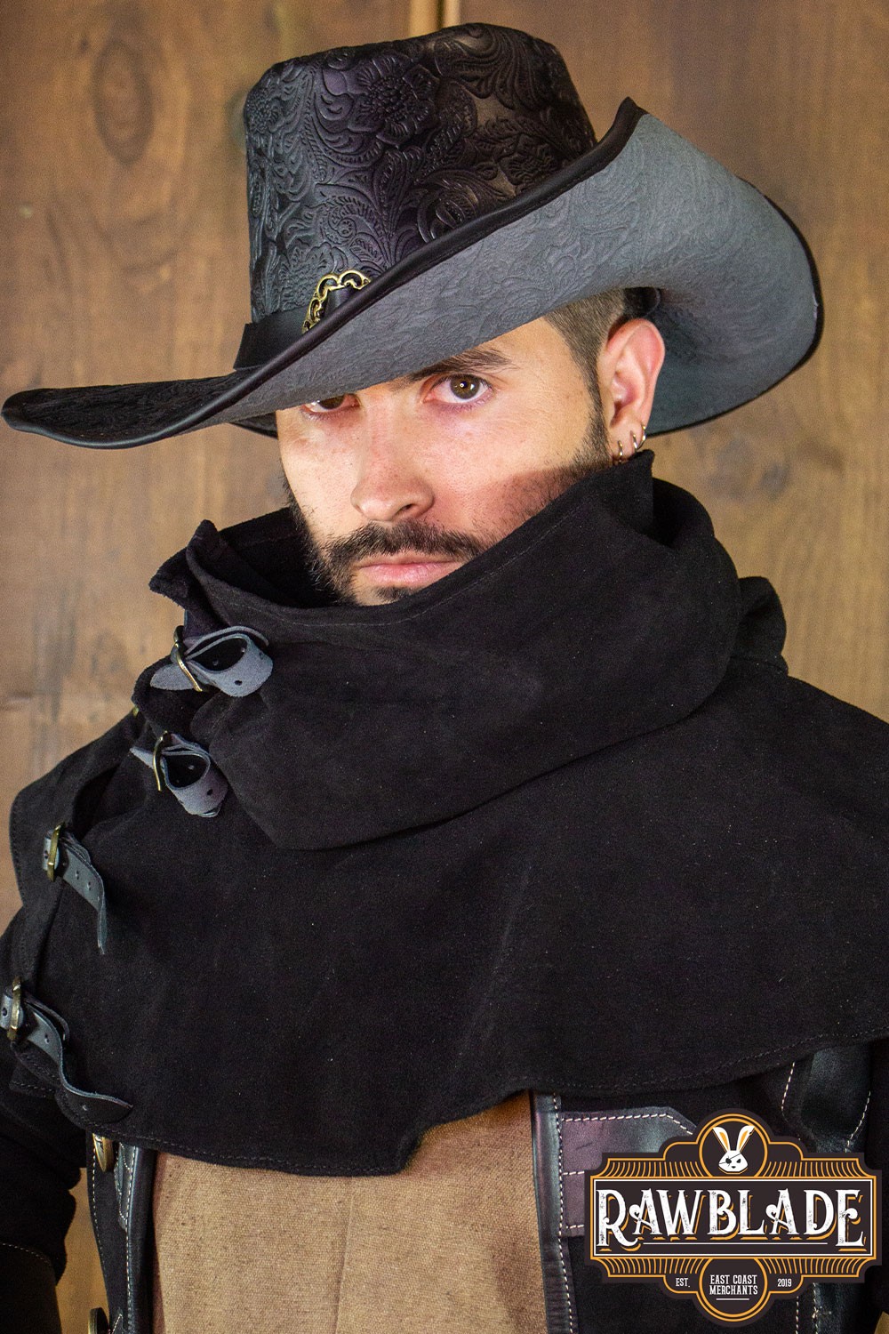 Gevaudan split leather tube cowl