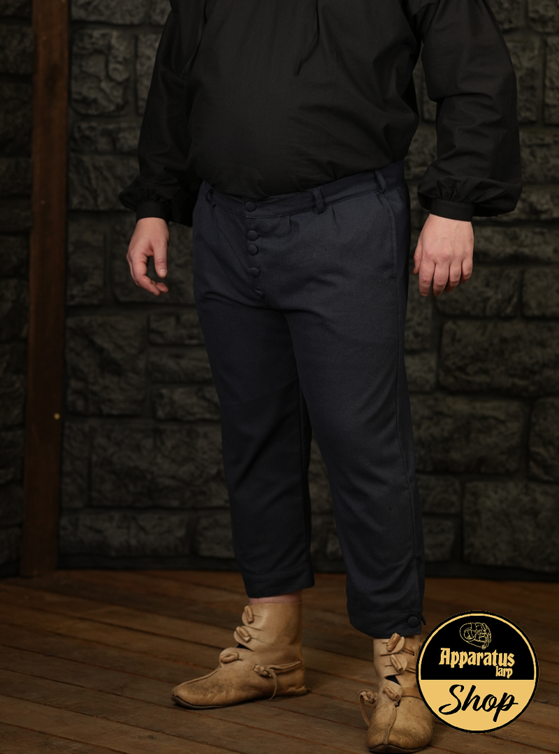 Musketier Kniebundhose Aramis Blau