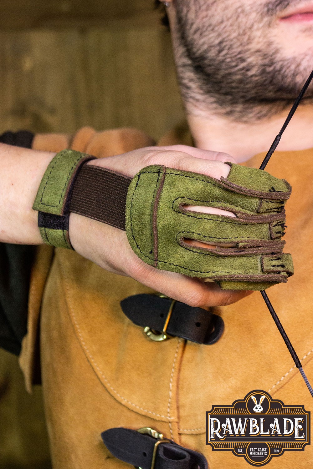 Bogenschieß Handschuhe Kane Grün