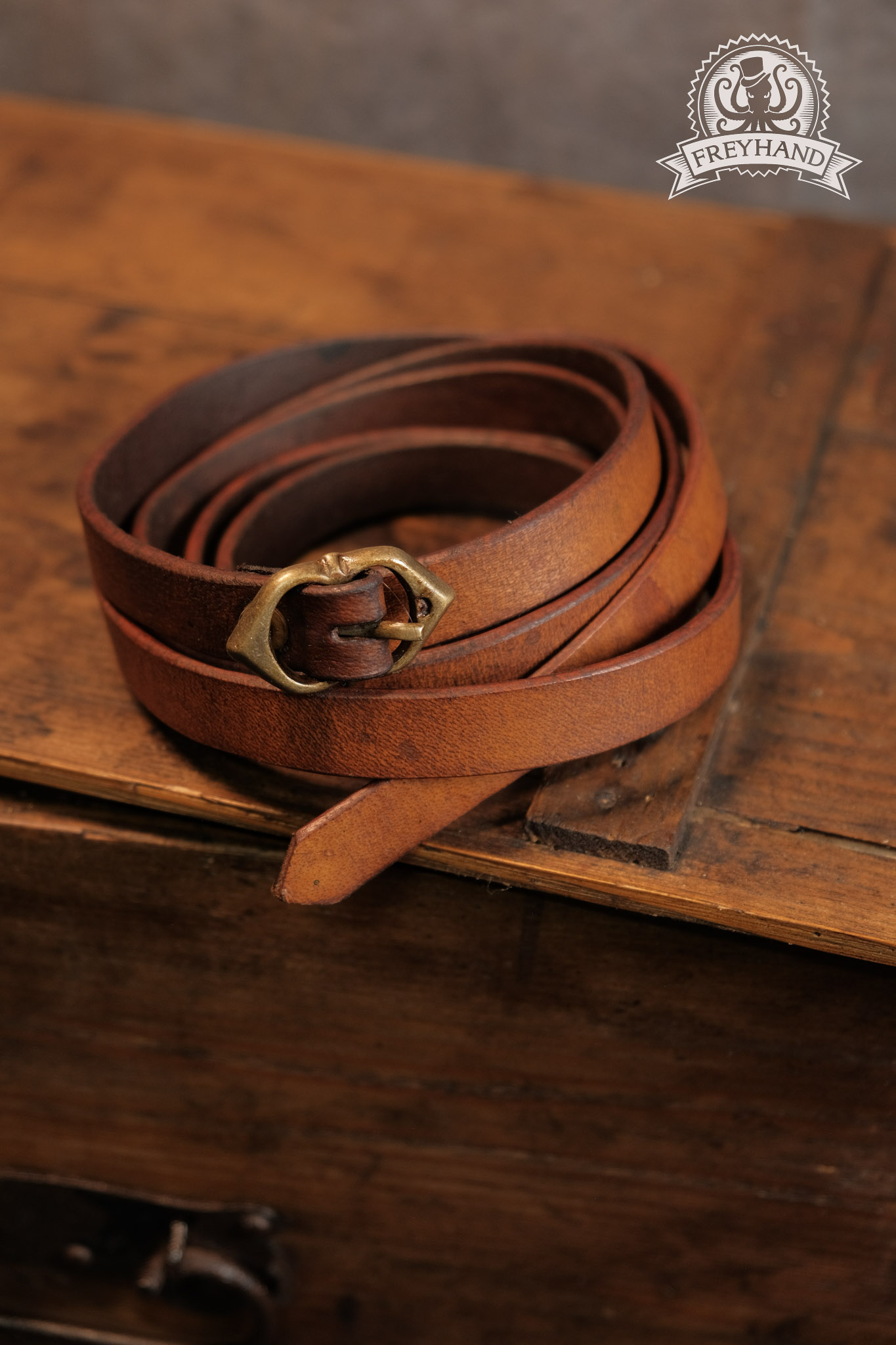 Ansgar Belt 15mm 200cm light brown