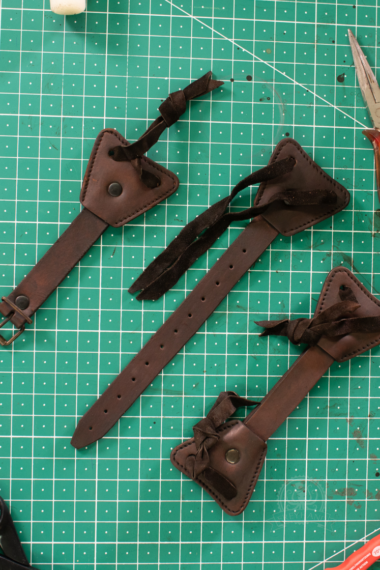 Shield blank handle set