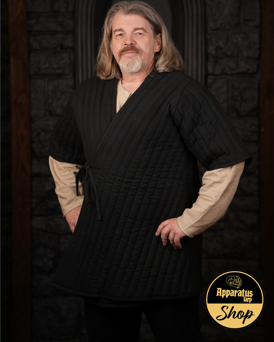 Vikinger Gambeson Sigbrand Schwarz