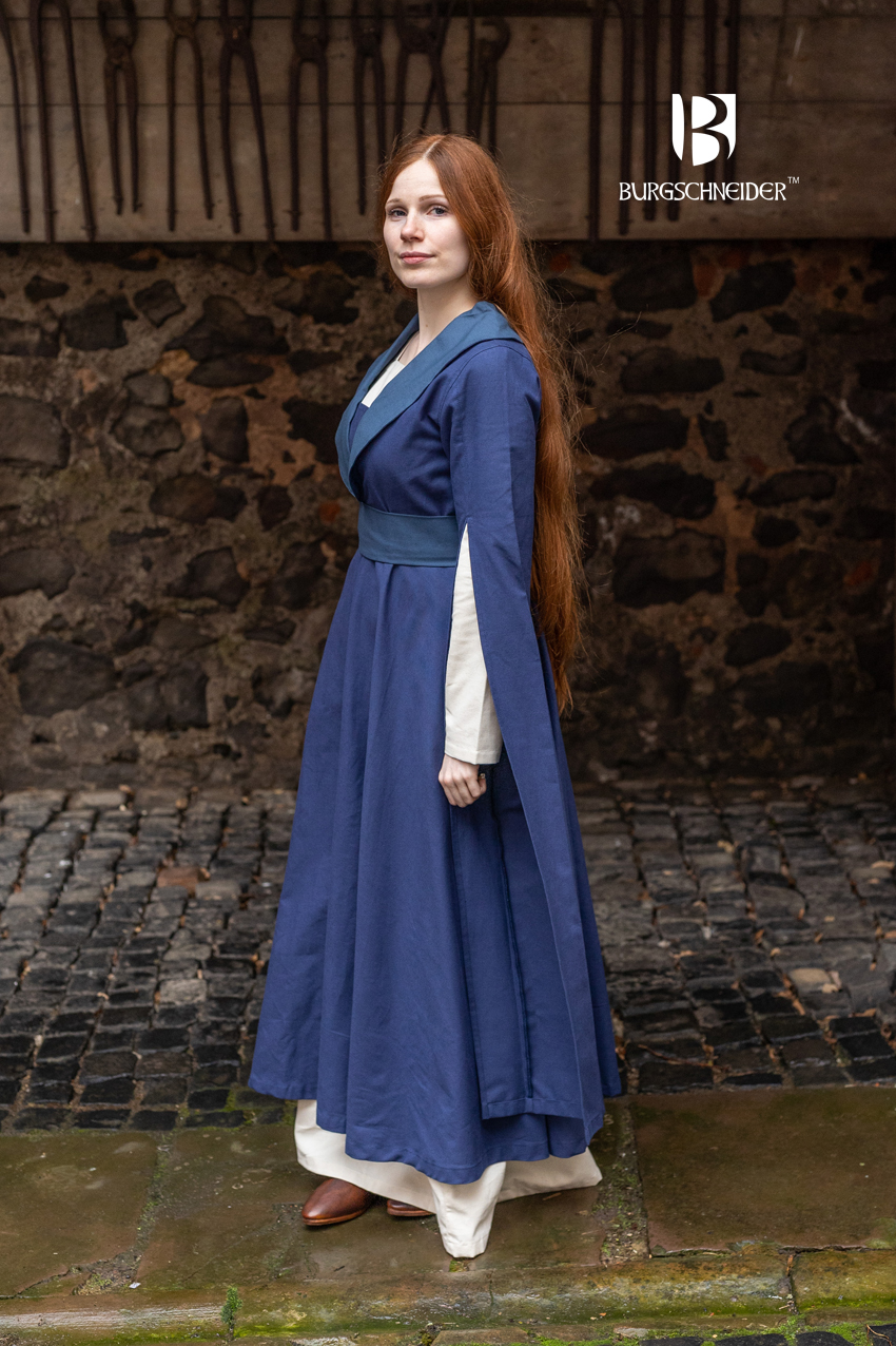 Kleid Agnes Dunkelblau/Waidblau