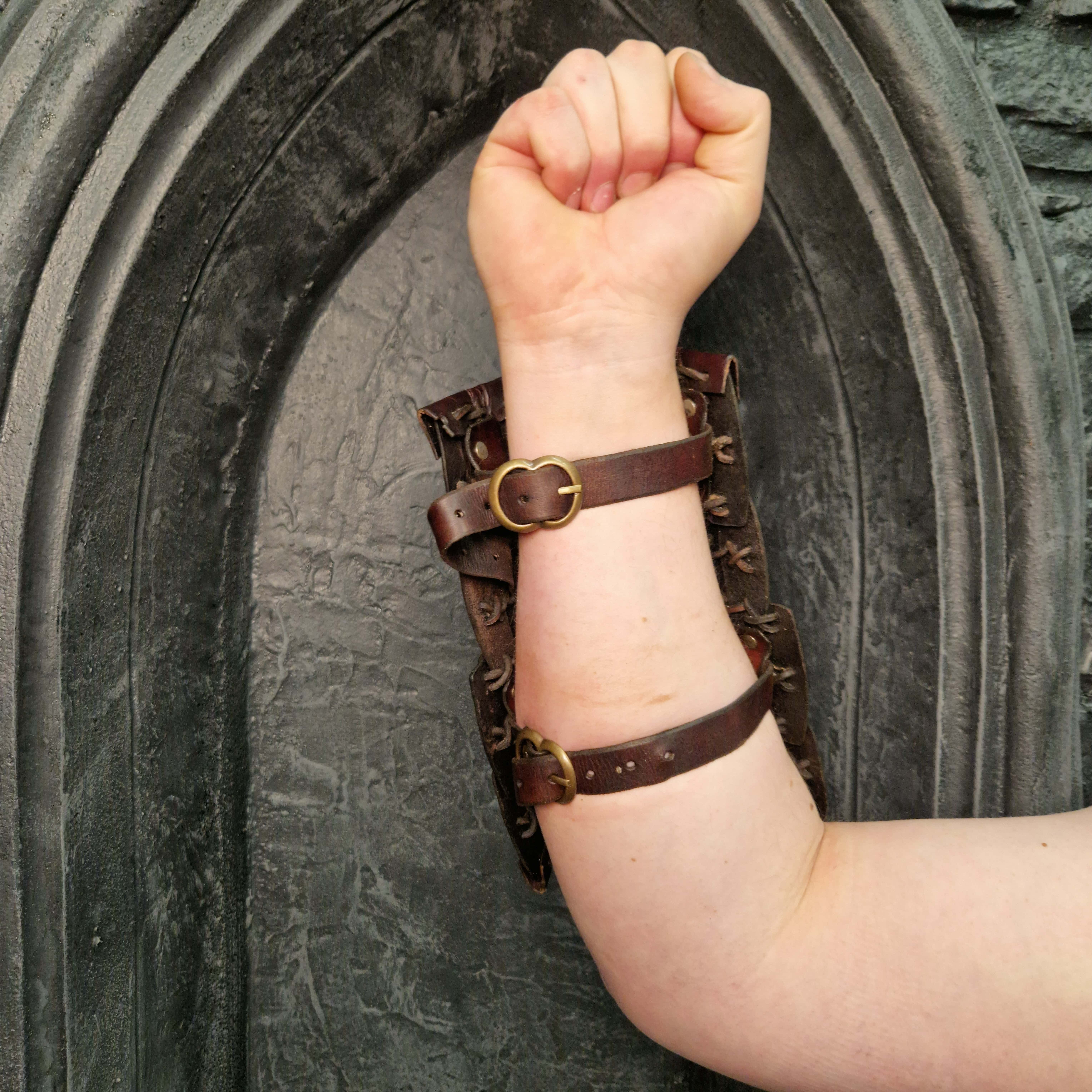 Viking scale bracers