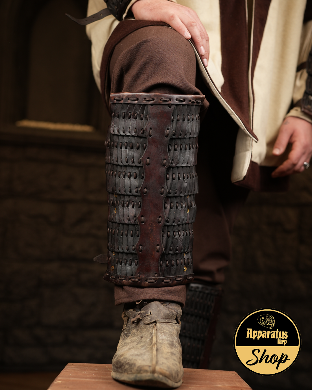 Viking scale greaves