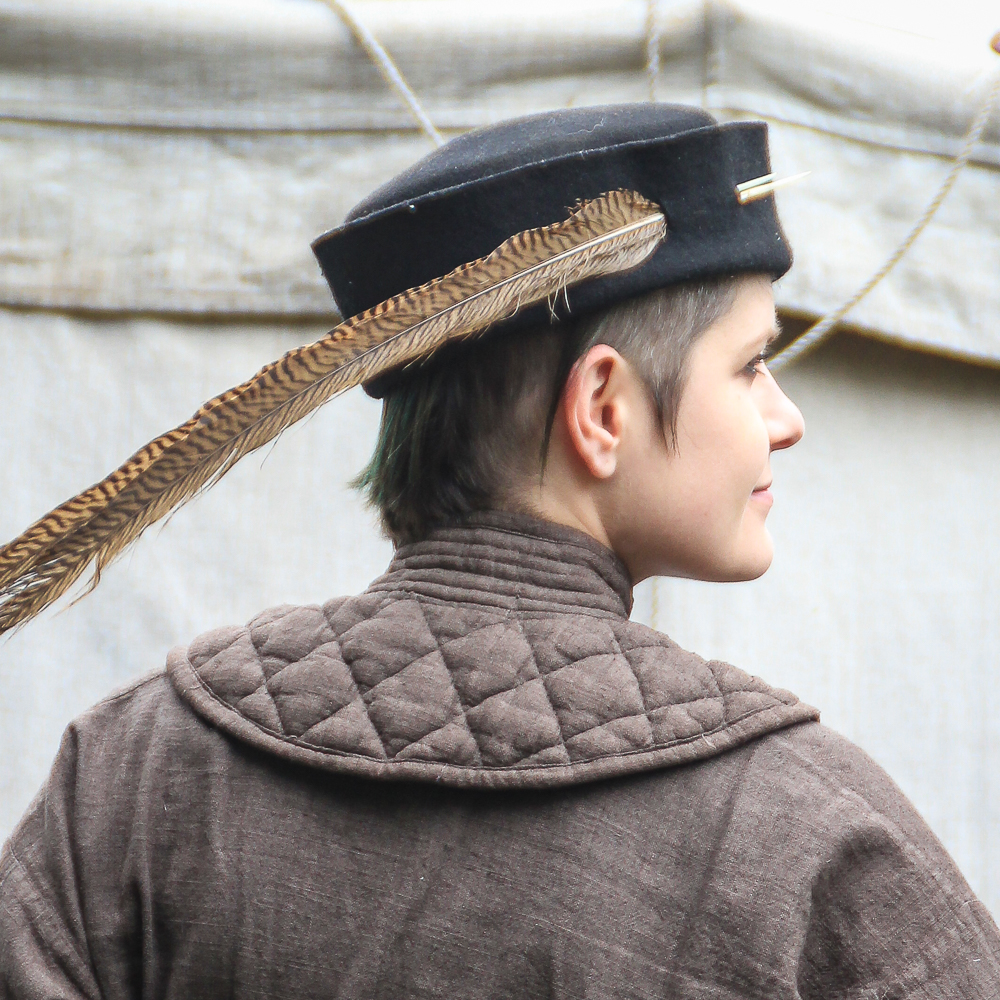 Padded collar Donnergrund