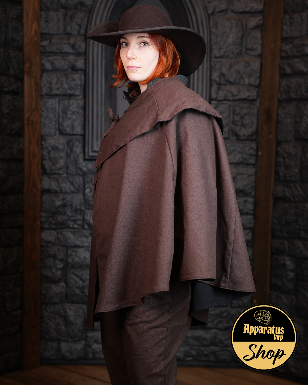 Diego fencing cape canvas brown