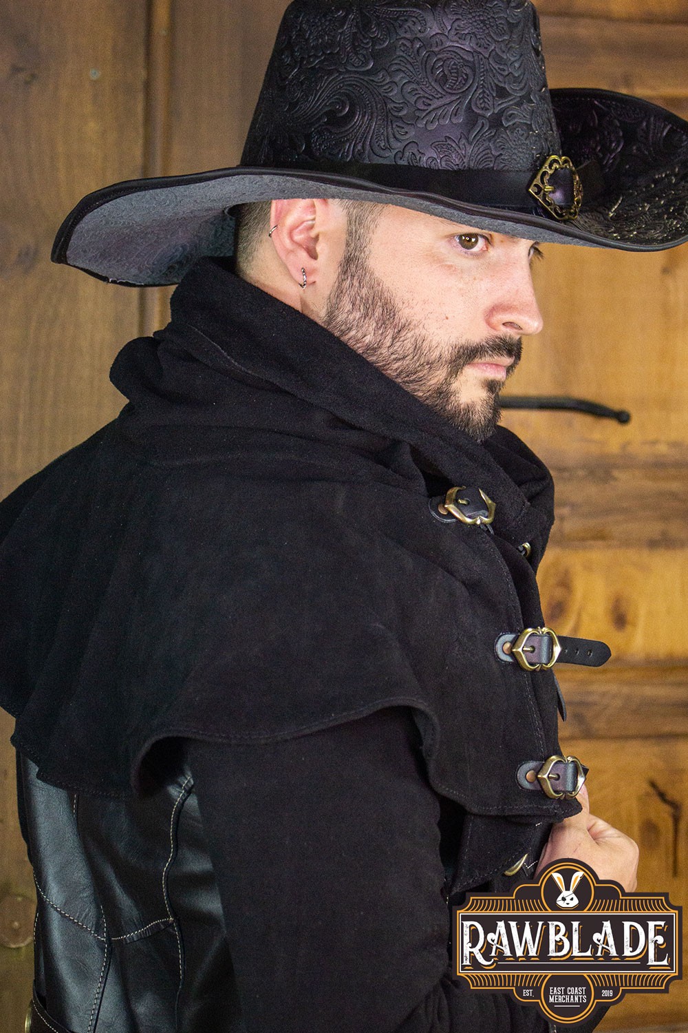 Gevaudan split leather tube cowl