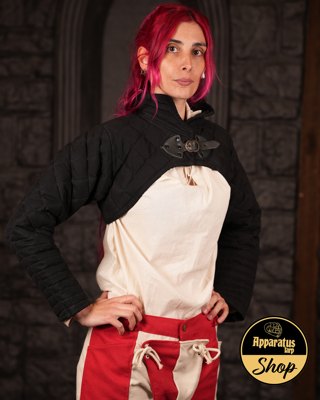 Gambeson Drachenstein black