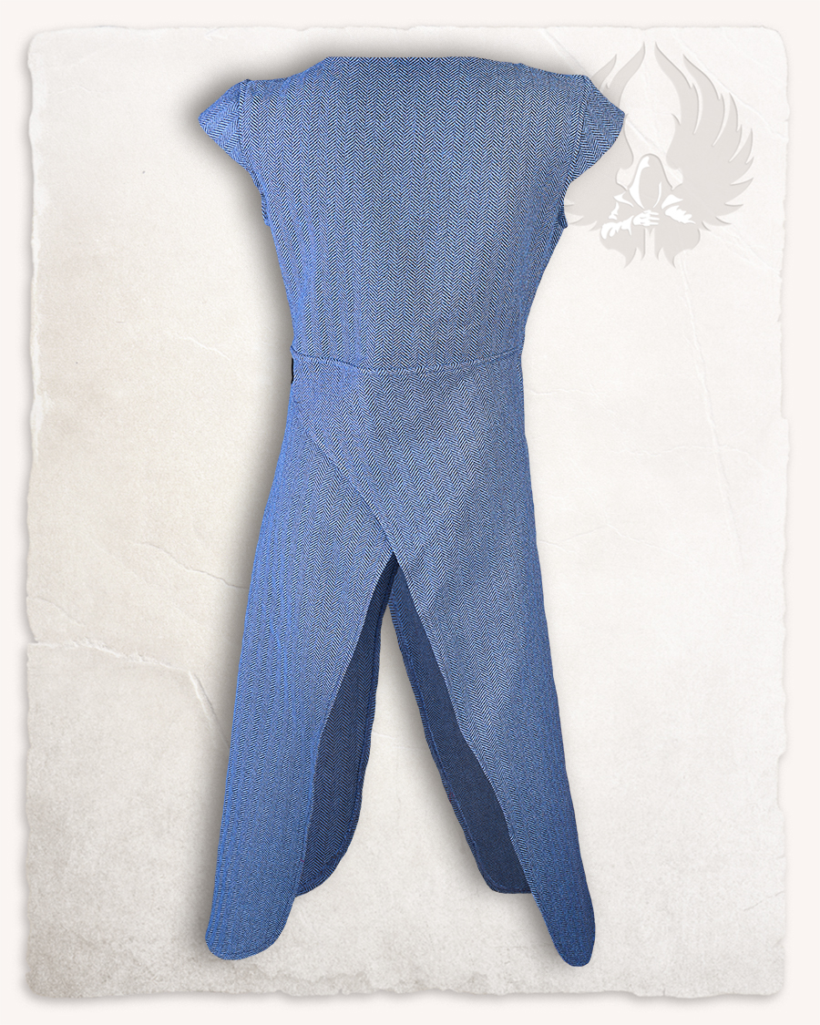 Vysera overdress herringbone blue/gray