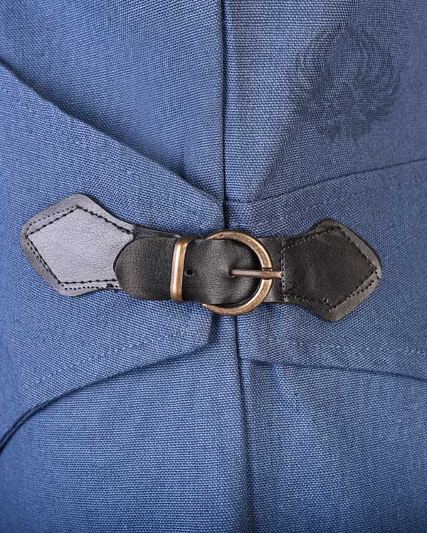 Vysera overdress herringbone blue/gray