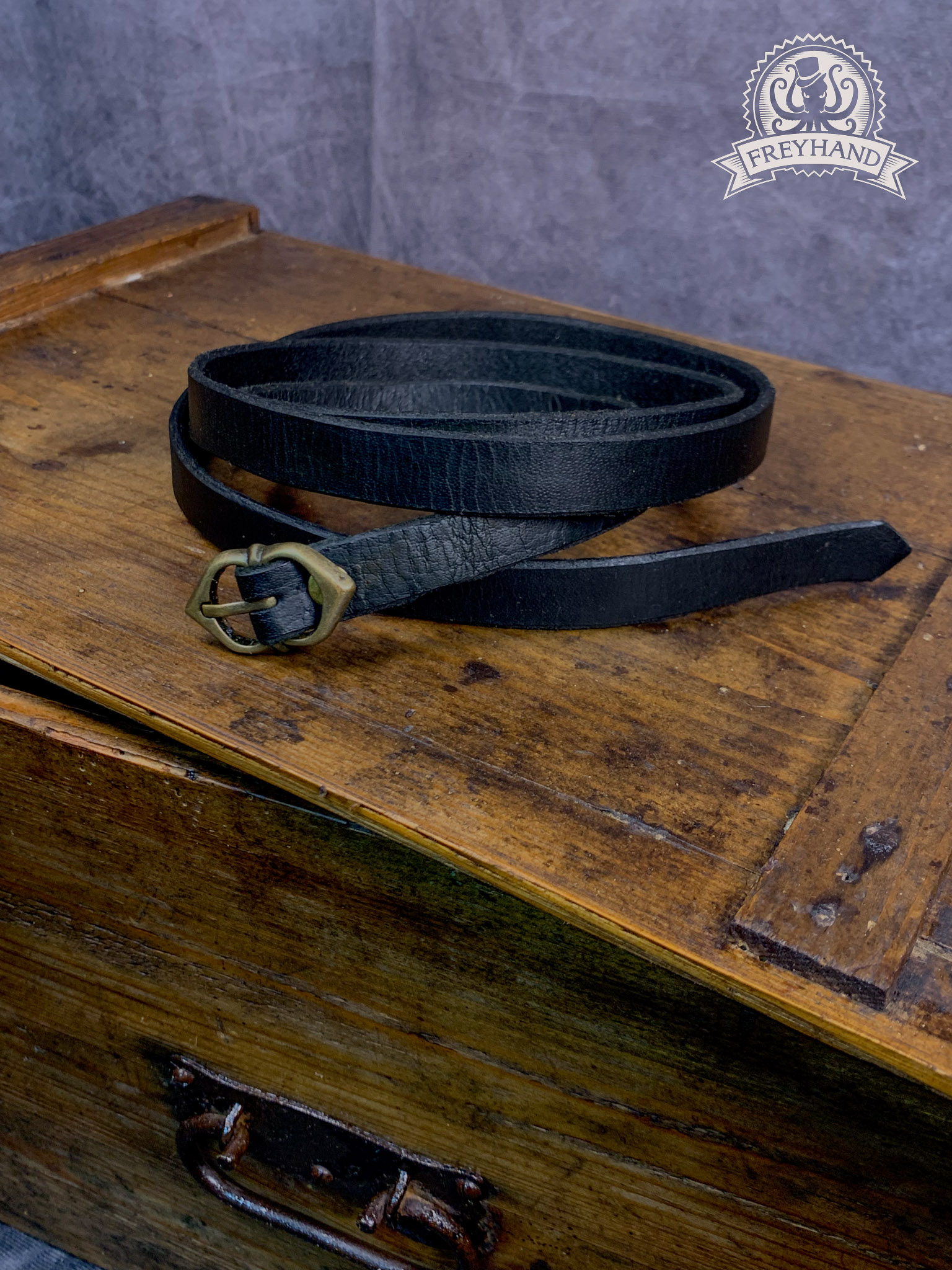 Ansgar Belt 20mm 140cm black