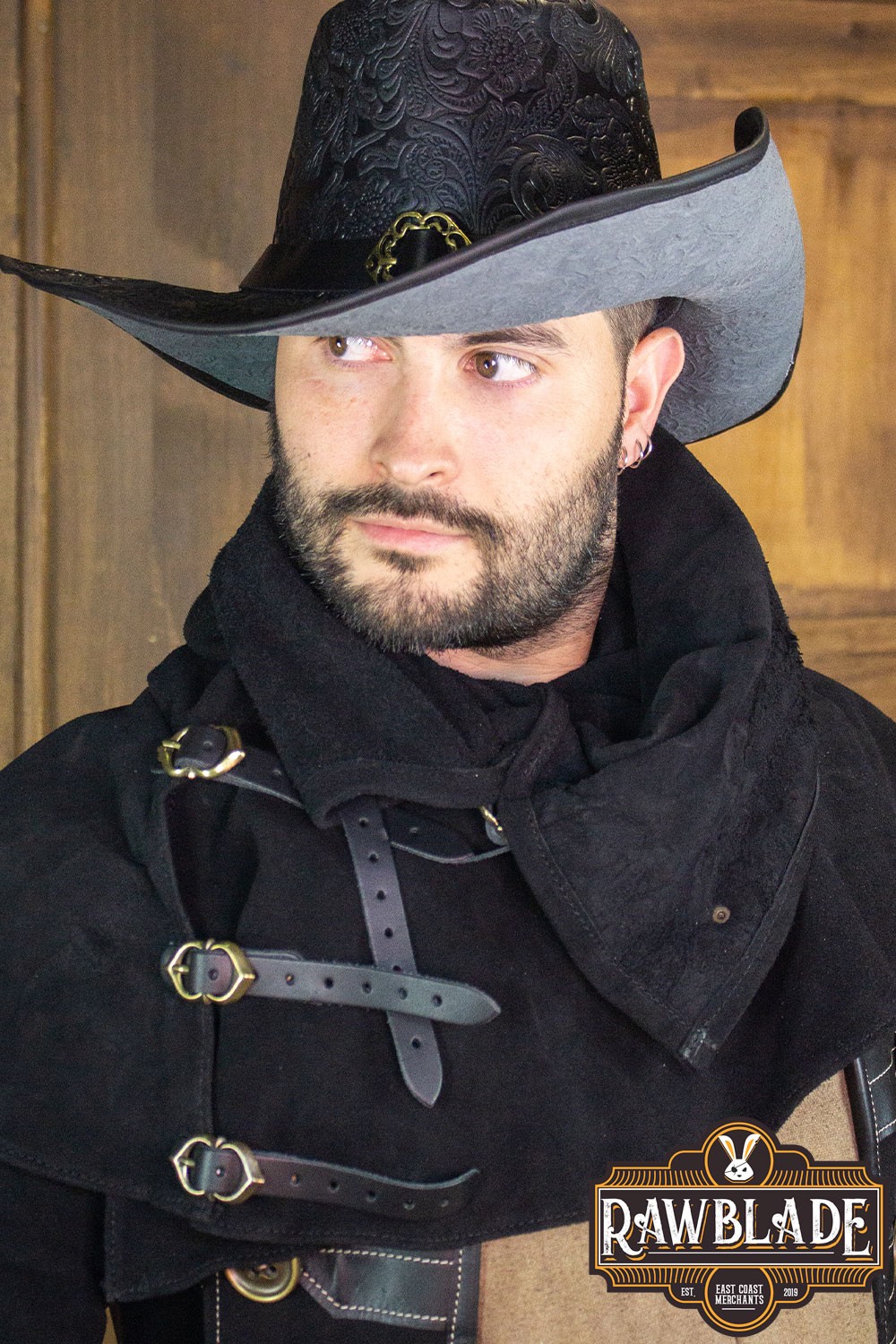 Gevaudan split leather tube cowl